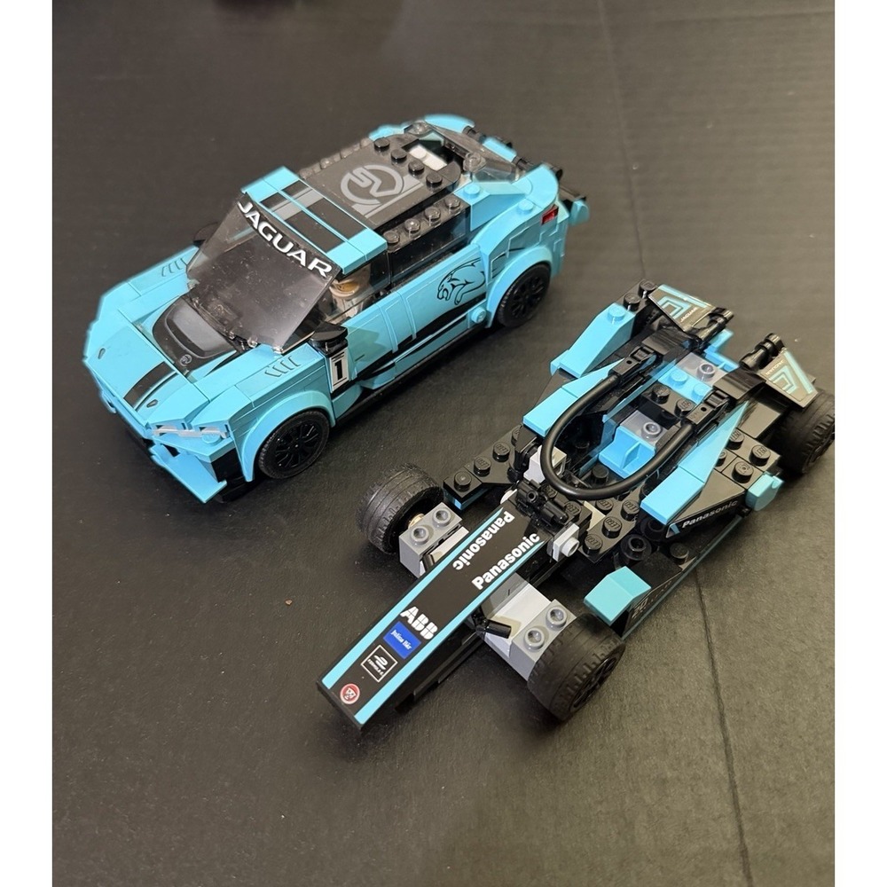 LEGO Speed Champions #76898 Formula E Panasonic Jaguar Racing MISSING PARTS